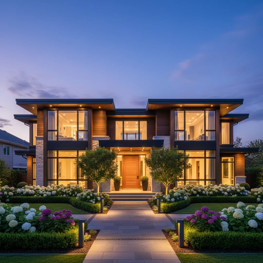 AI generated estate agent property ad