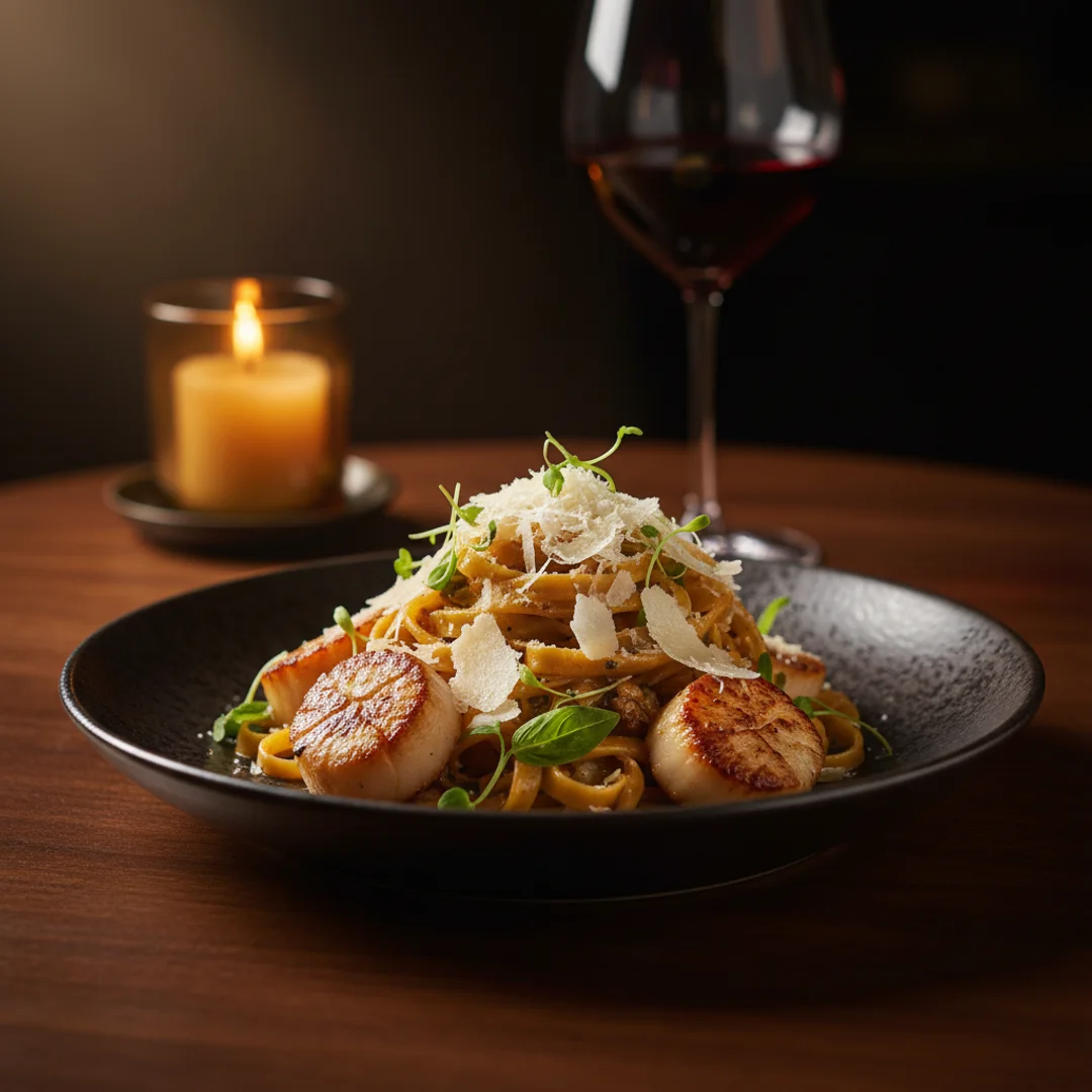 AI generated restaurant social media ad